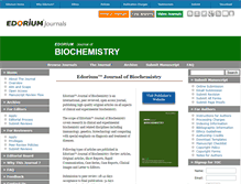 Tablet Screenshot of edoriumjournalofbiochemistry.com